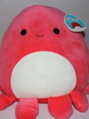 Squishmallow 12" Veronica the Octopus Red KellyToy Plush Brand New with Tags